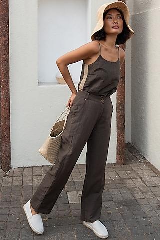 grey hemp cami top