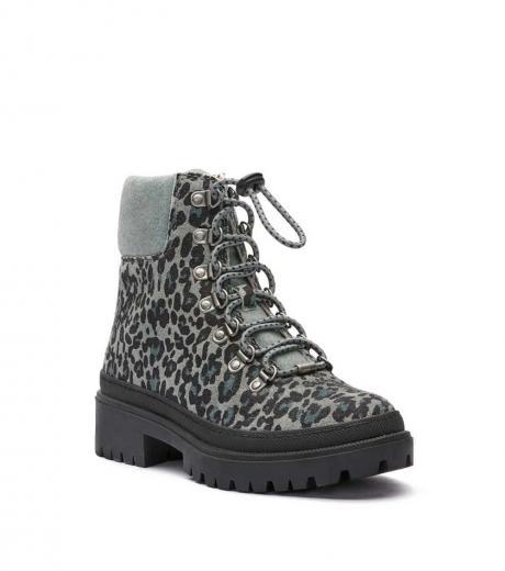 grey leopard print eavan boots