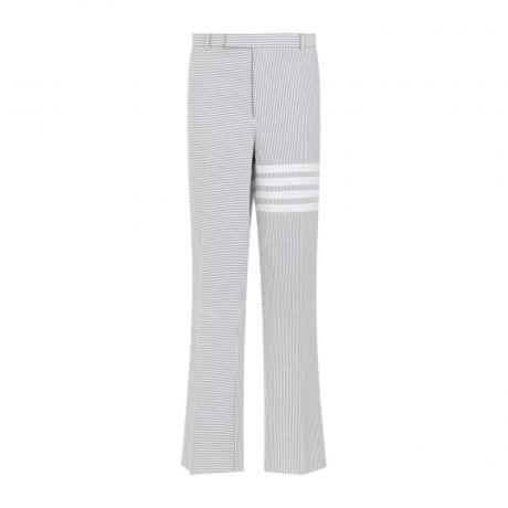 grey low rise beltloop pants