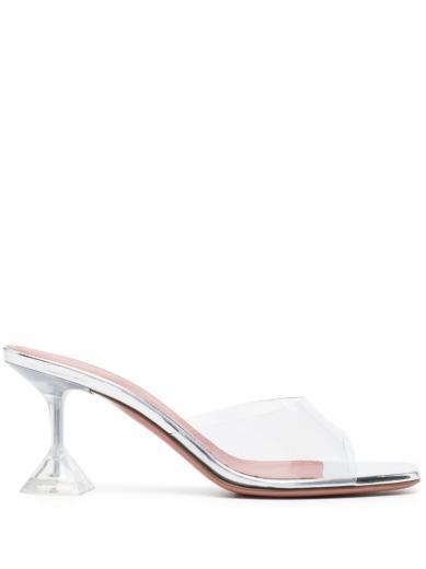grey lupita glass 70 heels