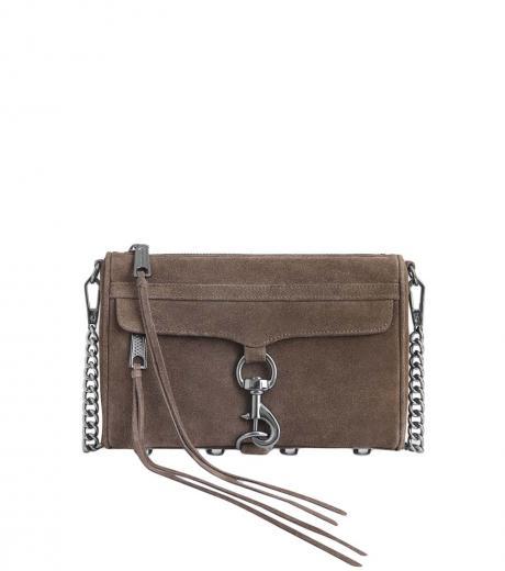 grey m.a.c. mini crossbody bag