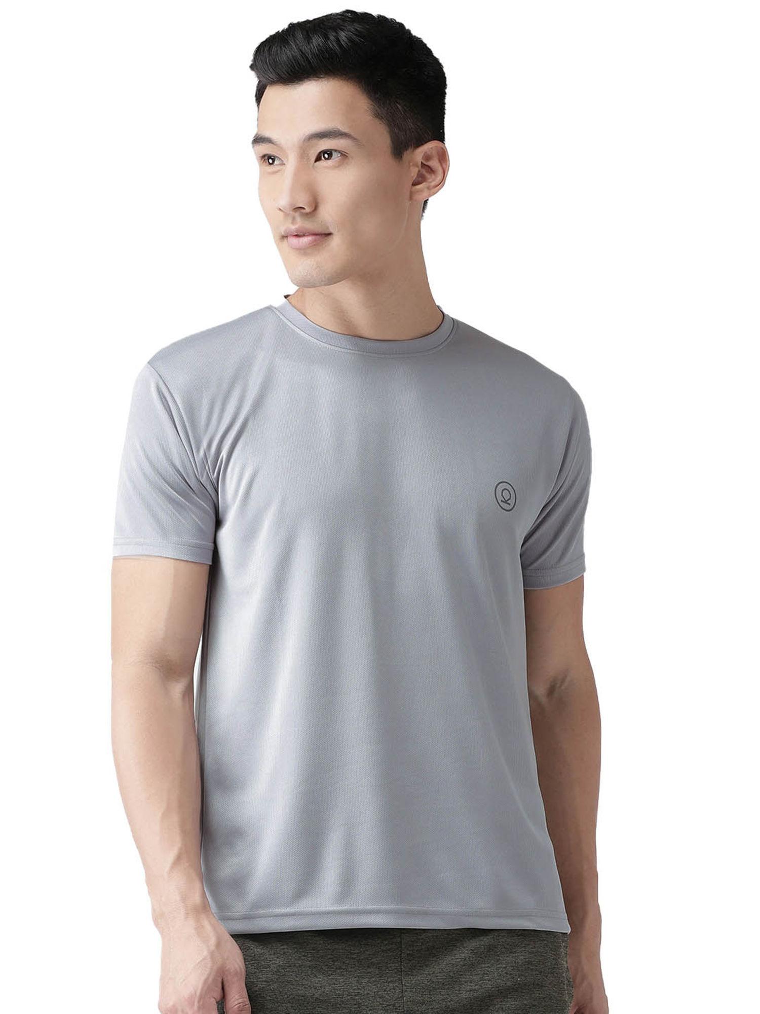 grey men gym t-shirt