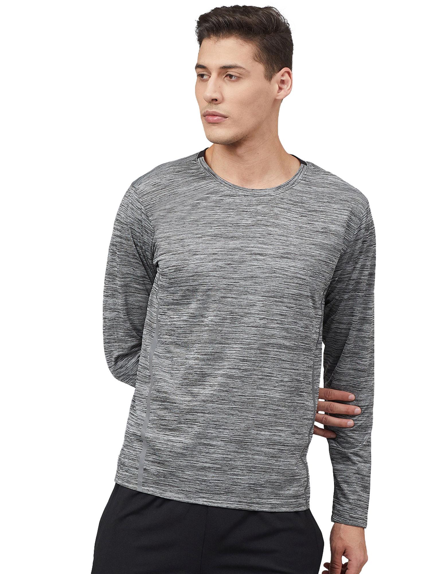 grey men gym t-shirt