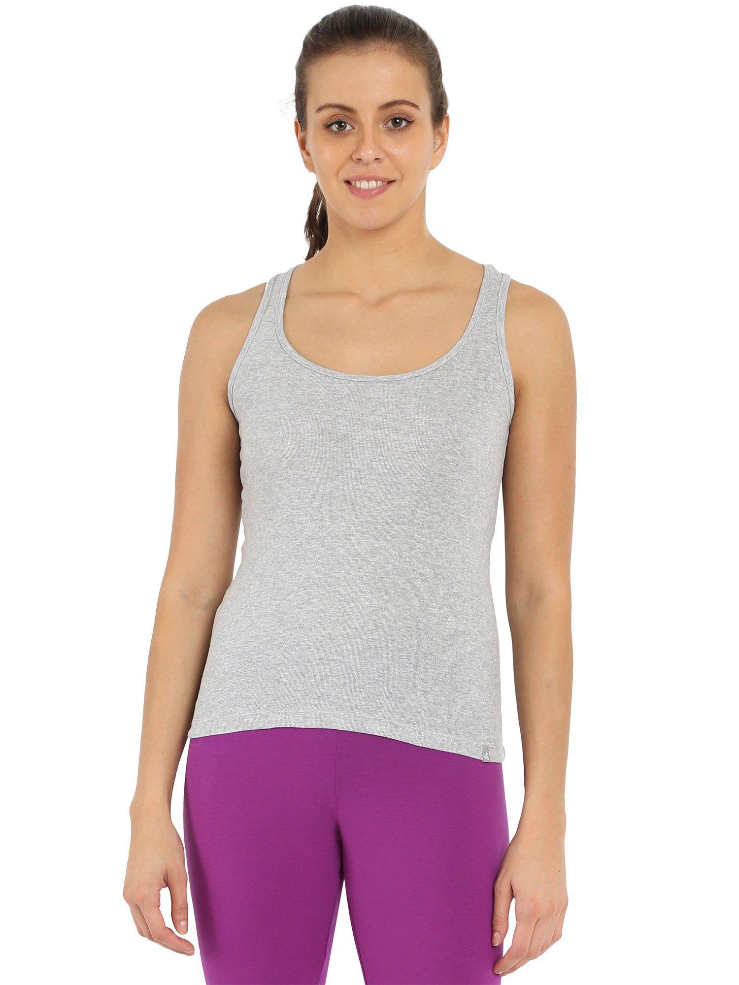 grey racerback tank top - style number - 1467