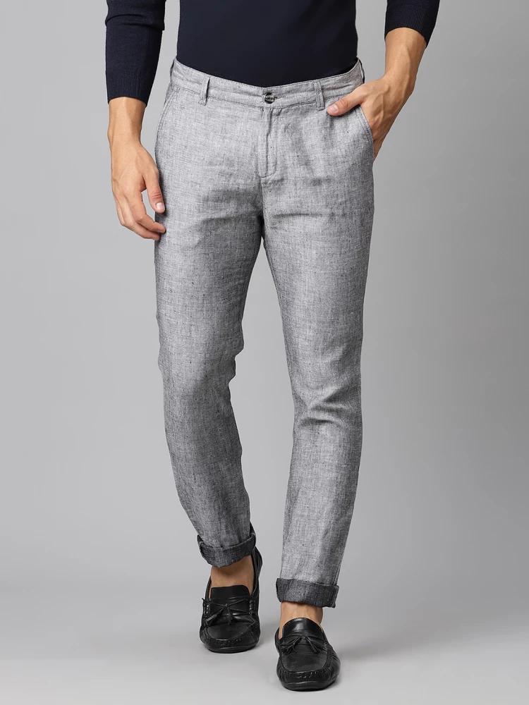 grey slim fit trouser