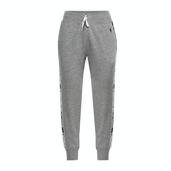 grey solid track pants