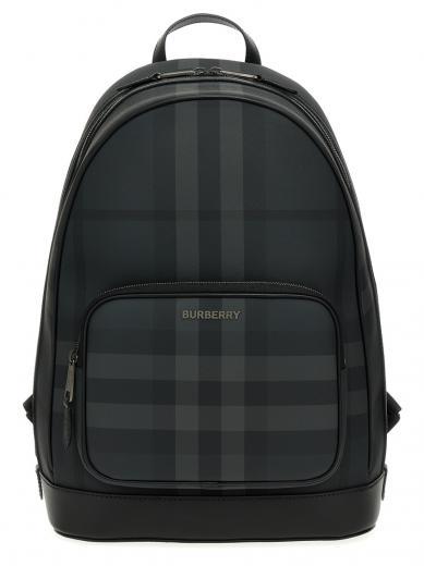 grey strapie backpack