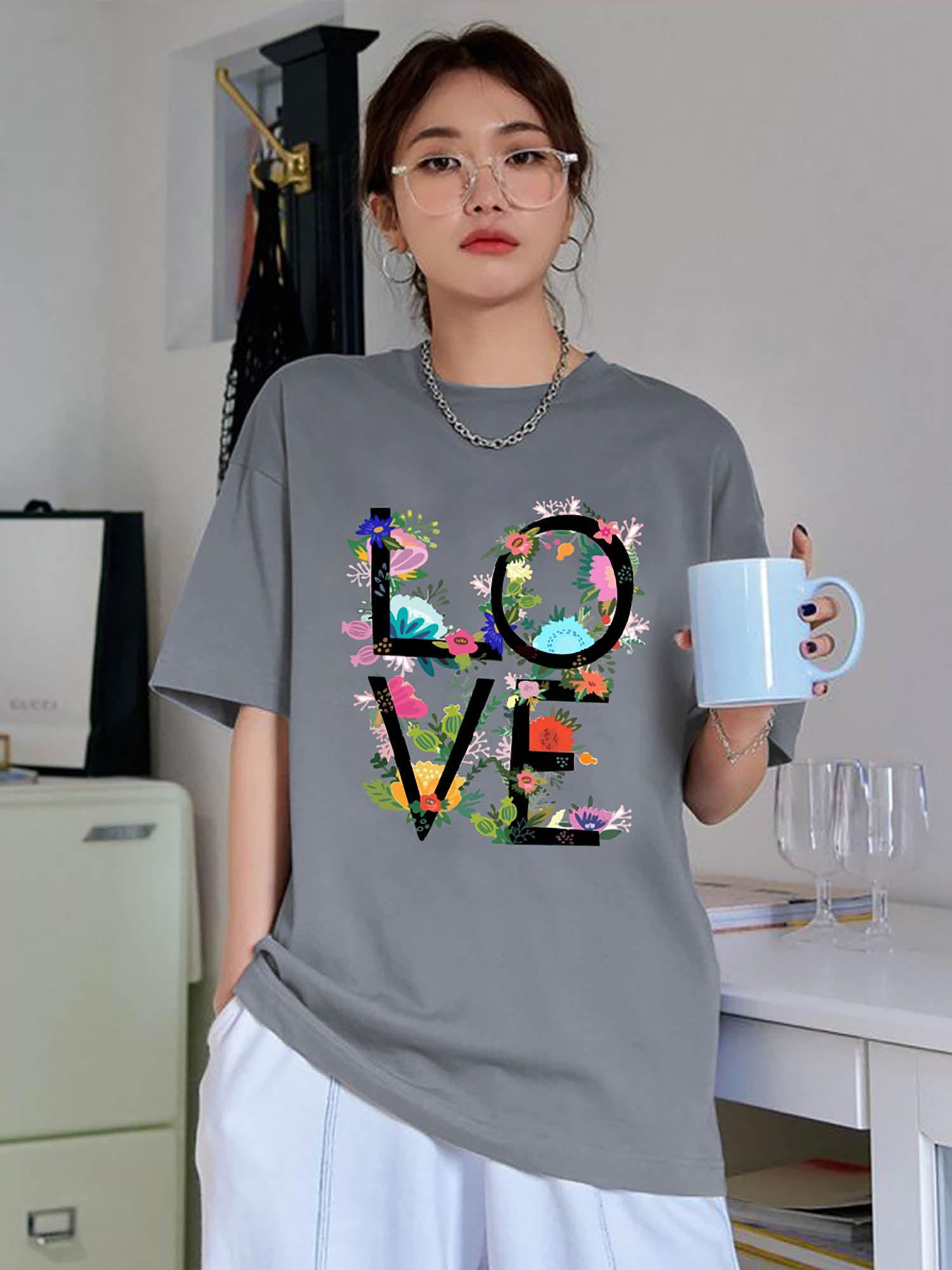 grey t-shirt for women