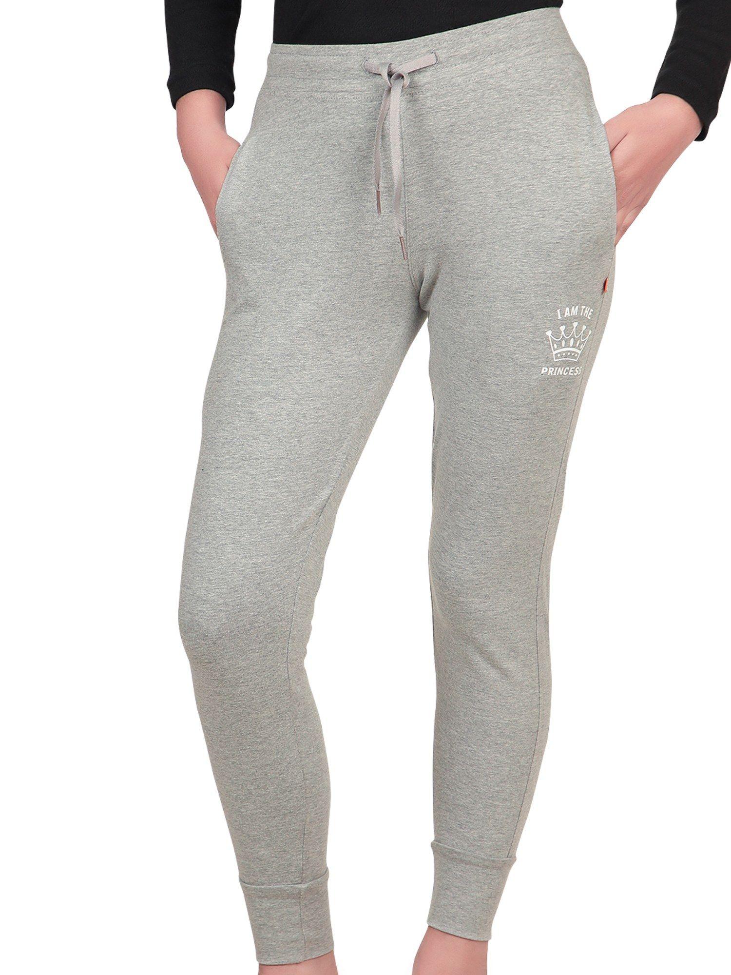 grey tapered joggers