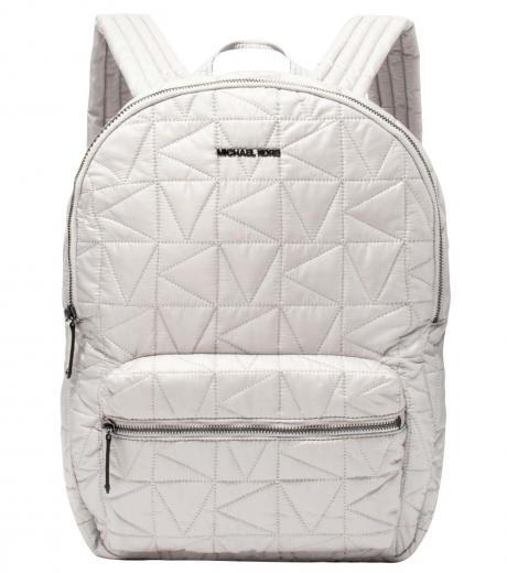 grey winnie quilted large backpack