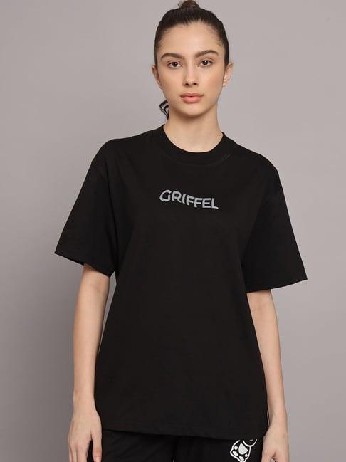 griffel black printed t-shirt
