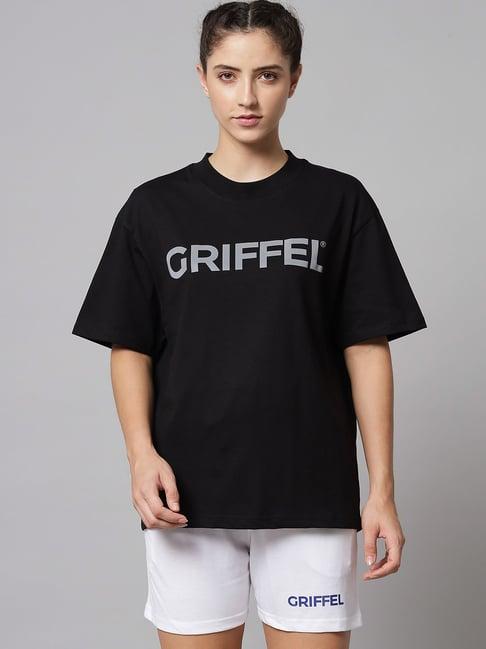 griffel black printed t-shirt