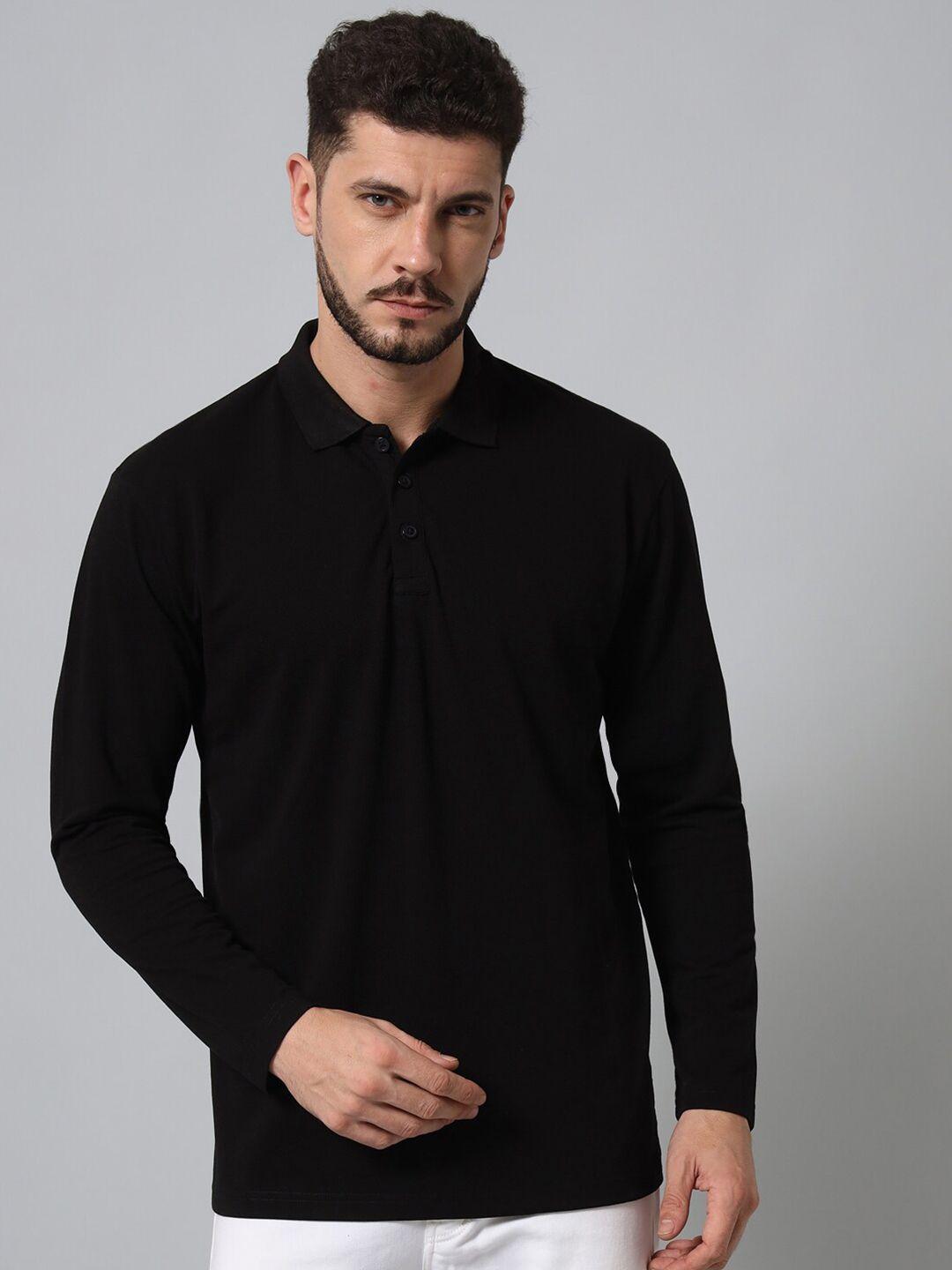 griffel polo collar long sleeves cotton t-shirt