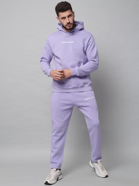 griffel purple regular fit tracksuit