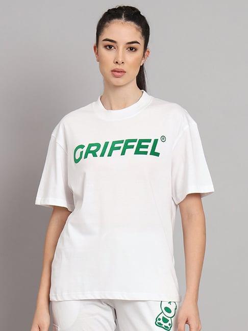 griffel white printed t-shirt