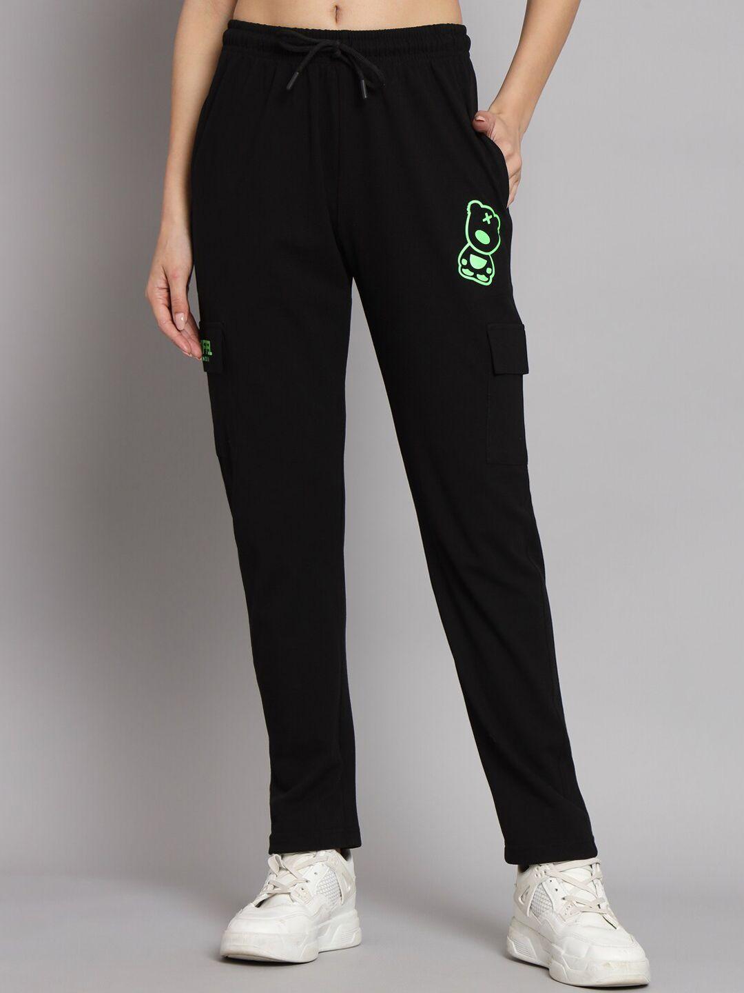 griffel women mid-rise cotton track pants