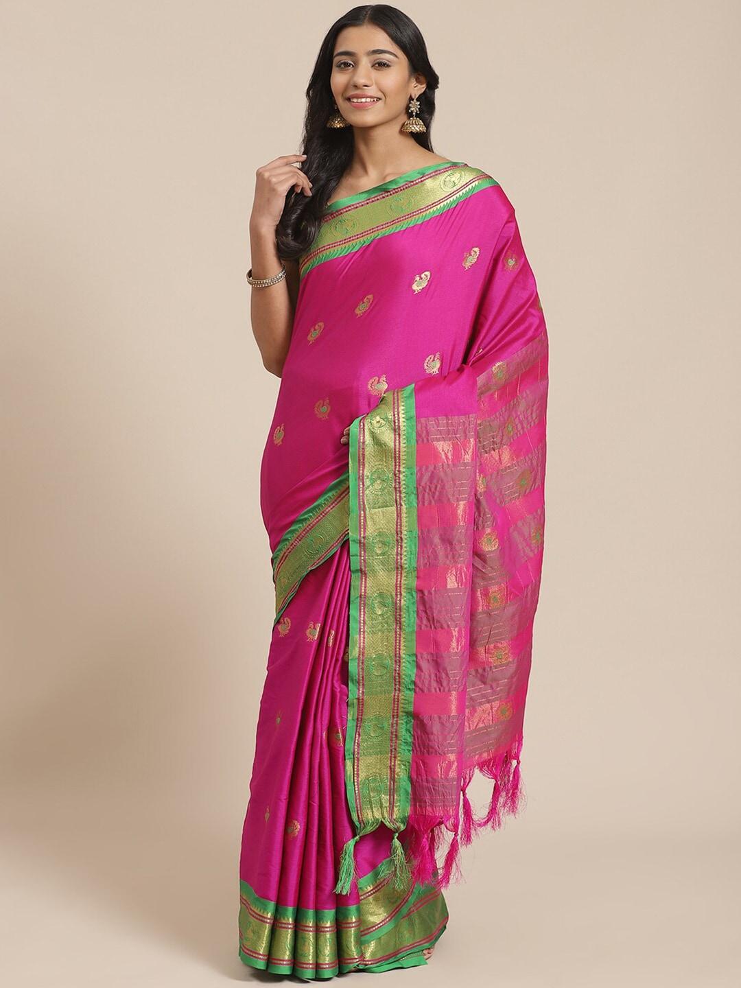 grubstaker ethnic motifs woven design zari banarasi saree