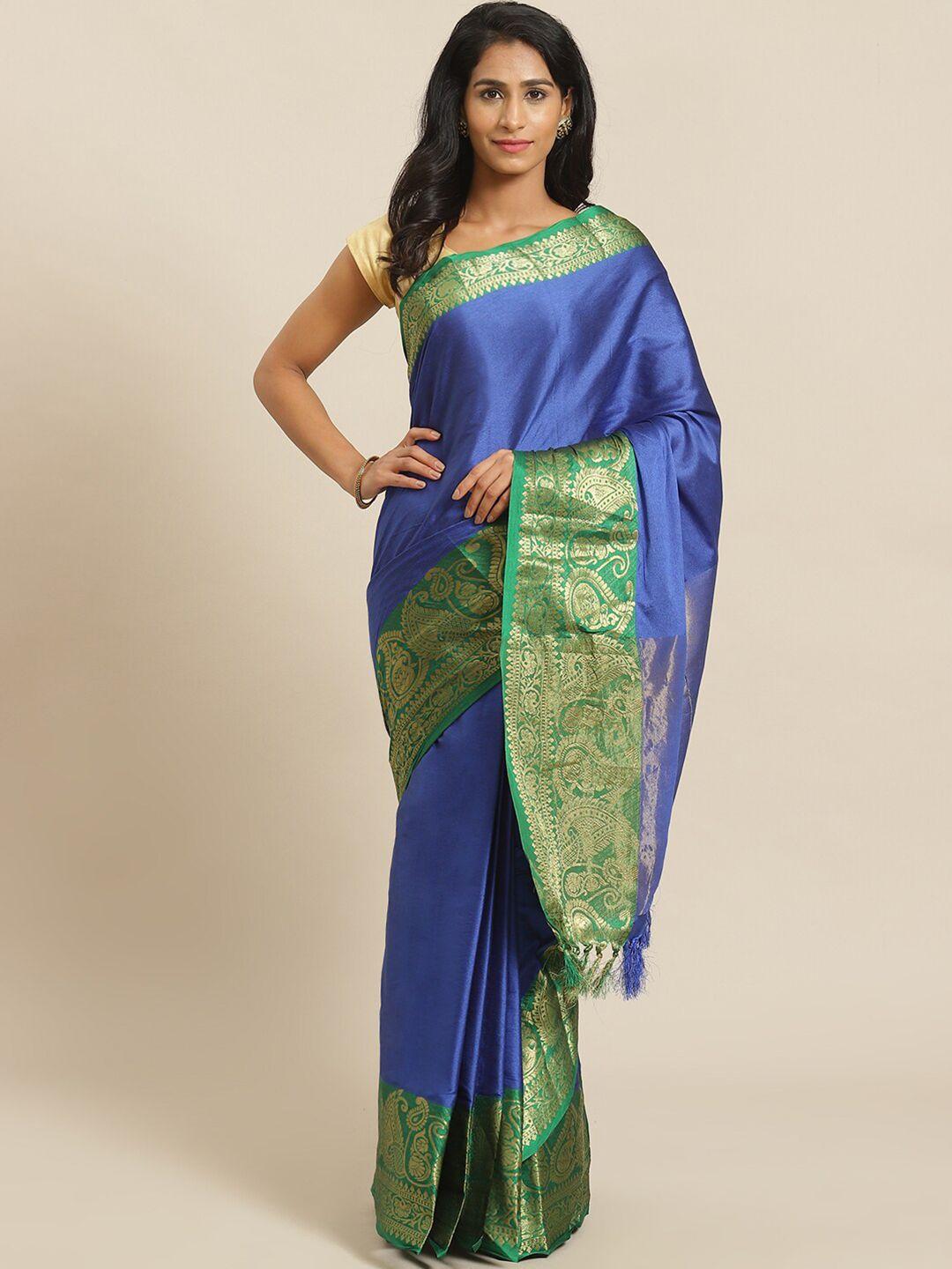 grubstaker zari banarasi saree