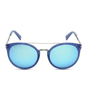 gu4011-d 90x 57 s uv-protected round sunglasses