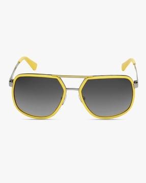 gu6978 40c 58 s uv-protected square sunglasses