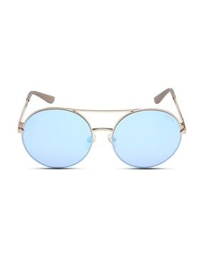 gu7559 28x 60 s mirrored round sunglasses