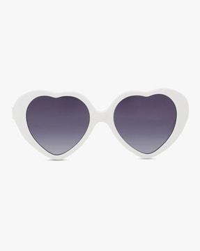 gu8600 21b 45s uv-protected heart-shape sunglasses