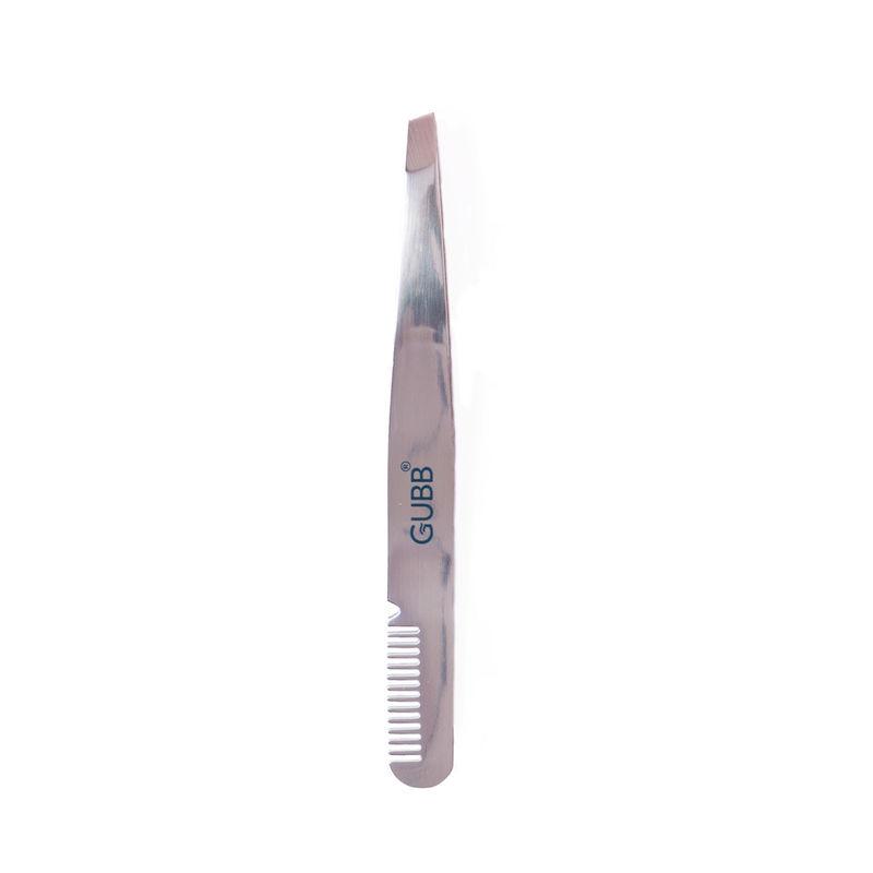 gubb dual function tweezer with brow comb