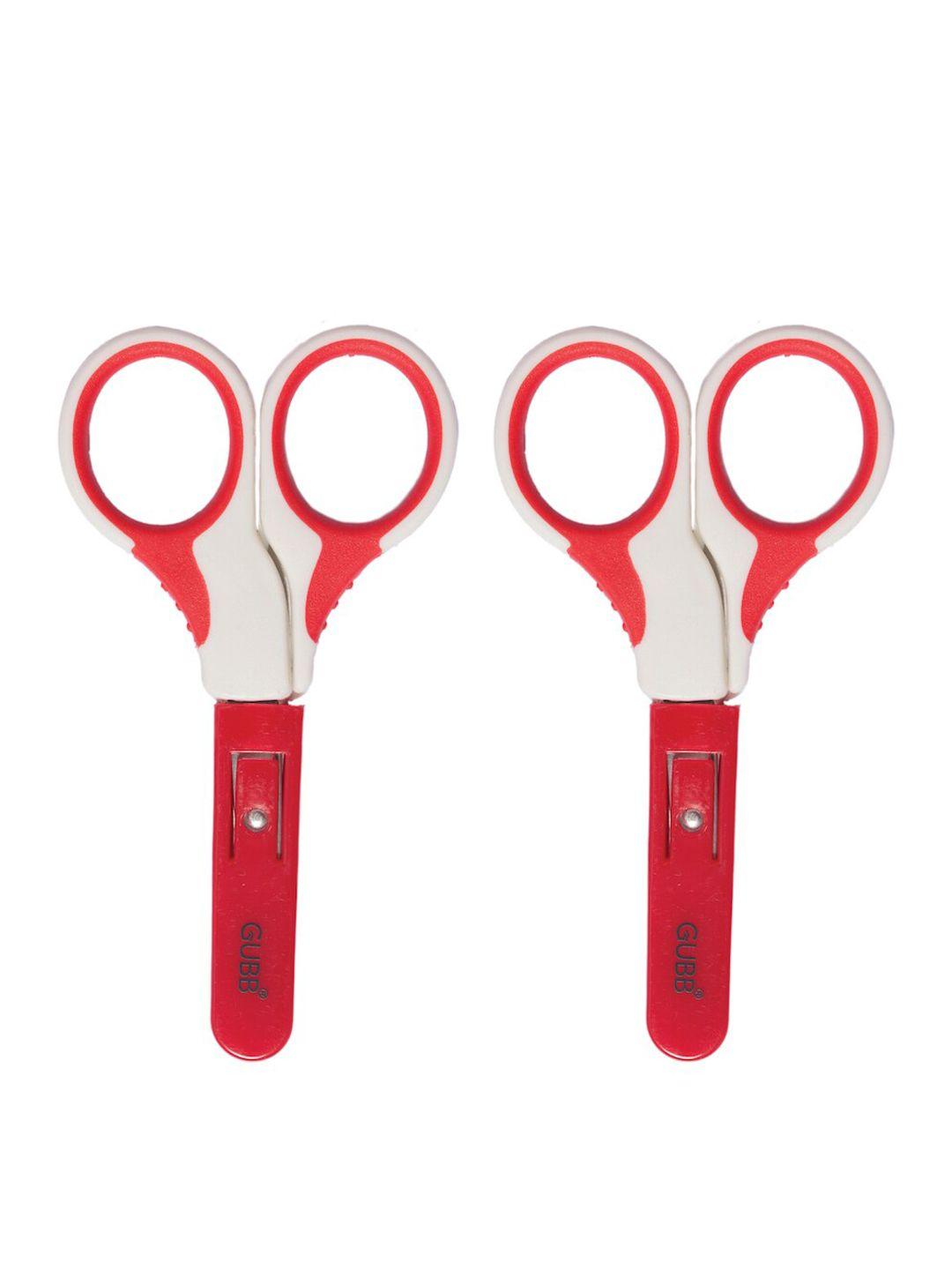 gubb set of 2 convenient portable & compact safety scissors