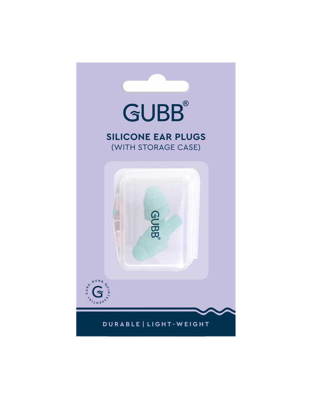 gubb set of 3 silicone ear plugs