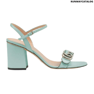 gucci women’s mid-heel sandal