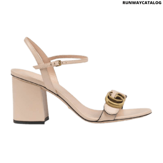 gucci women’s mid-heel sandal