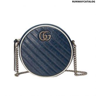 gucci gg marmont mini round bag