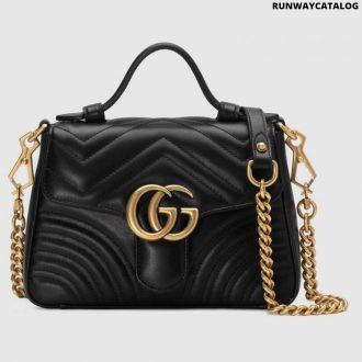 gucci gg marmont mini top handle bag