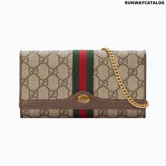 gucci ophidia gg chain wallet