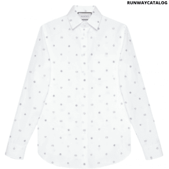 gucci symbols pattern shirt