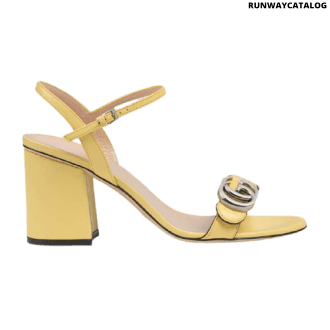 gucci women’s mid-heel sandal