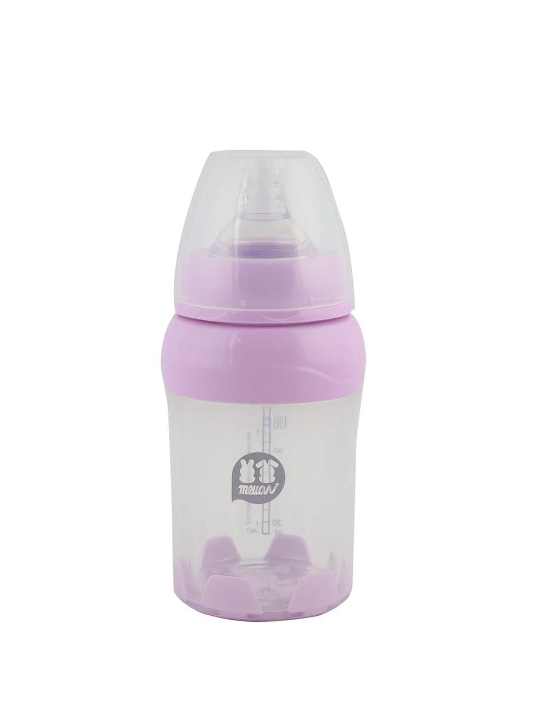 guchigu purple baby bpa free feeding bottles with handle 160ml - 9015c