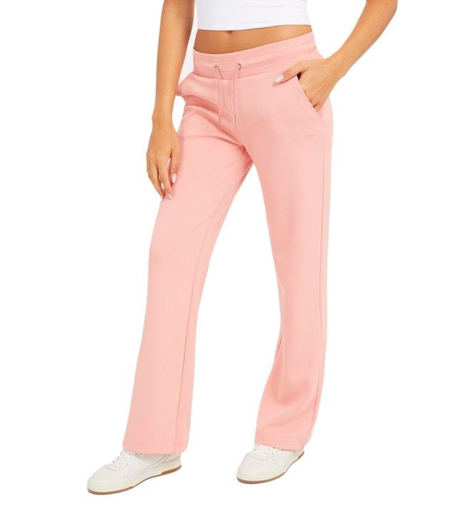 guess midsummer rose briana straight fit trackpants