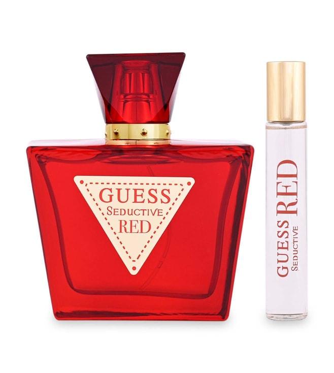 guess seductive red gift set for women