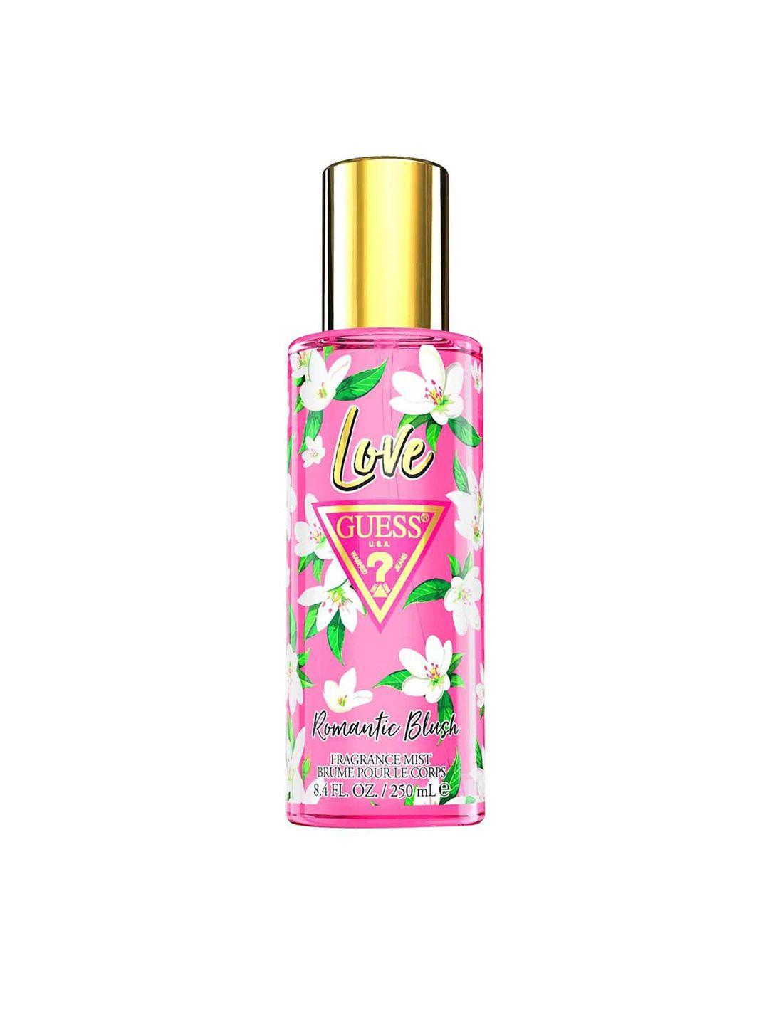 guess women love romantic blush fragrance mist - 250ml