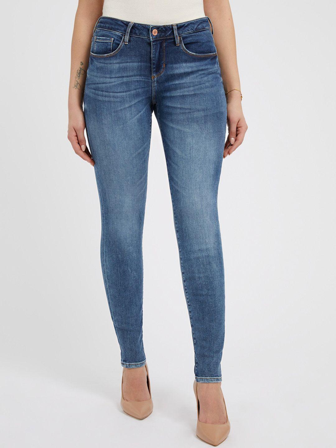 guess women skinny fit comfort jeans