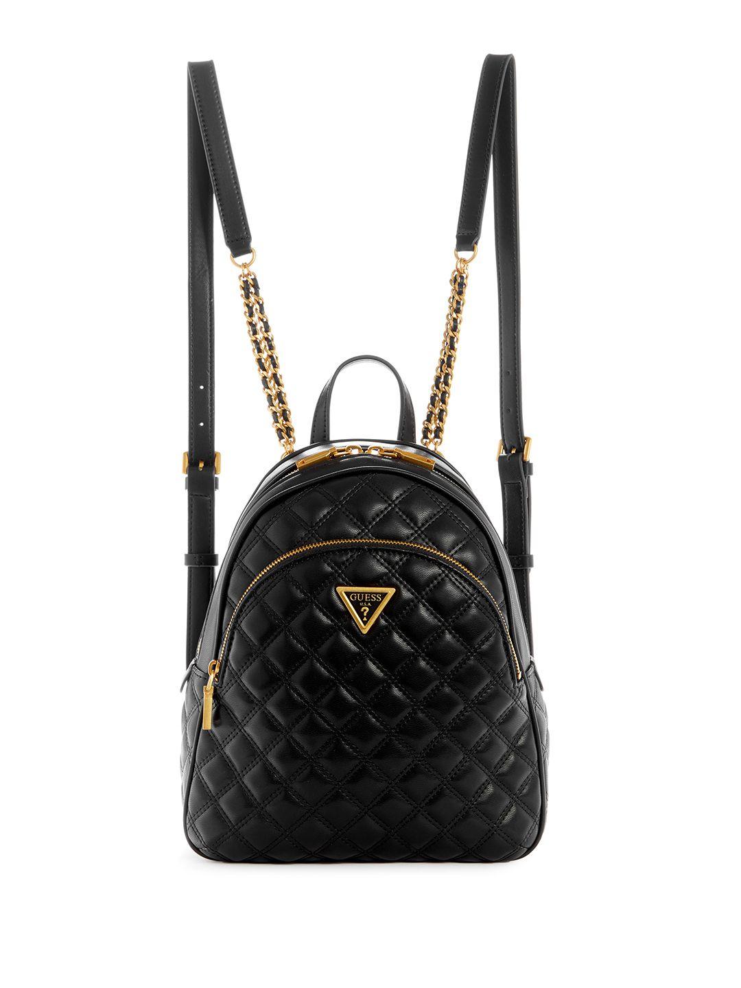 guess women textured small-sized backpack with quilted detail