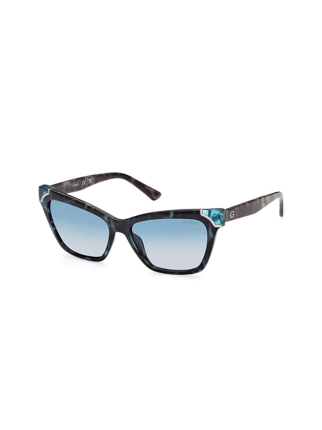 guess women uv protected lens cateye sunglasses