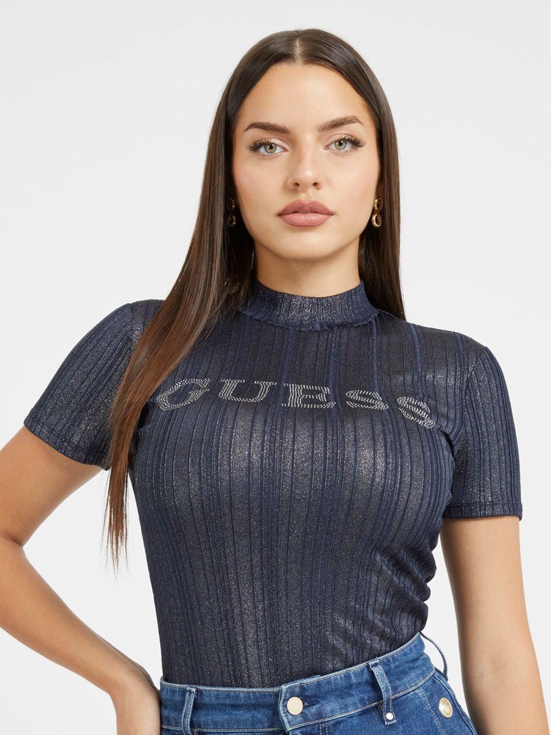 guess black top