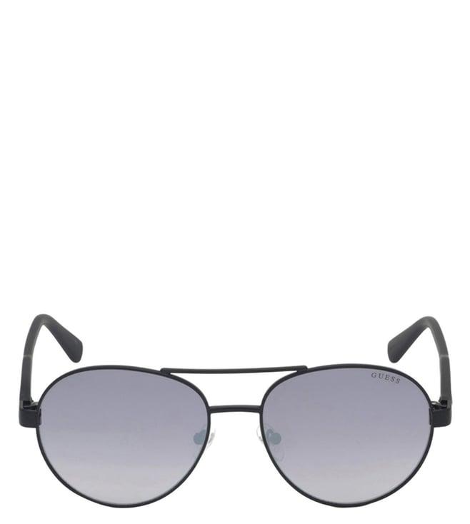 guess grey pilot sunglasses for men