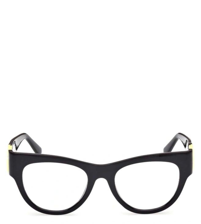 guess gu298850041fr black cat eye eyewear frames for women