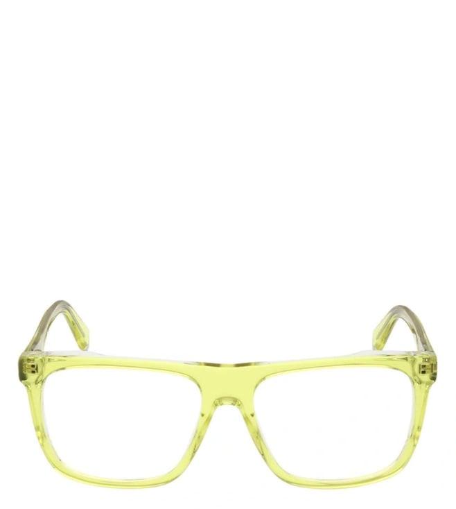 guess gu5008904156fr green square eyewear frames for men
