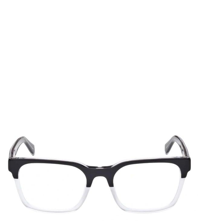 guess gu5009453005fr black rectangular eyewear frames for men