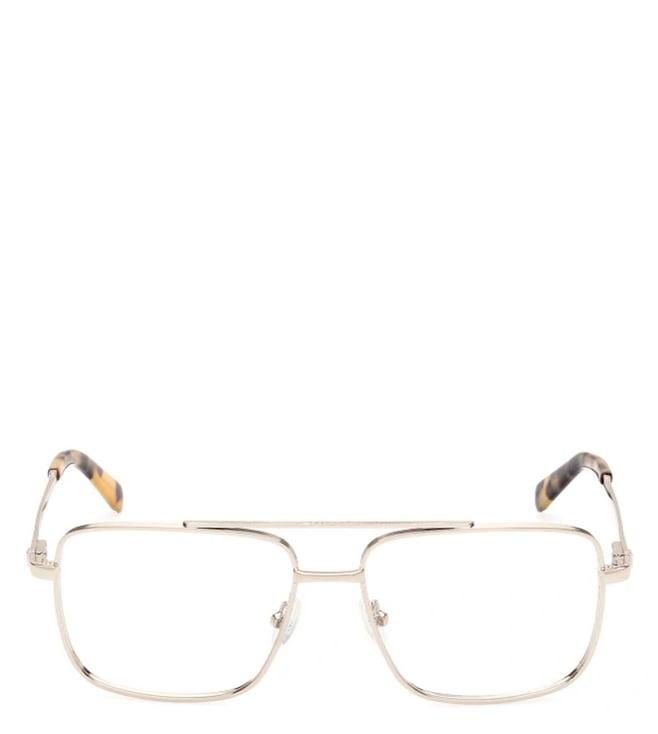 guess gu5009757032fr gold square eyewear frames for men