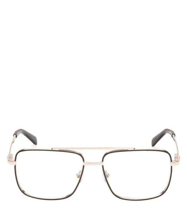 guess gu5009757095fr green square eyewear frames for men